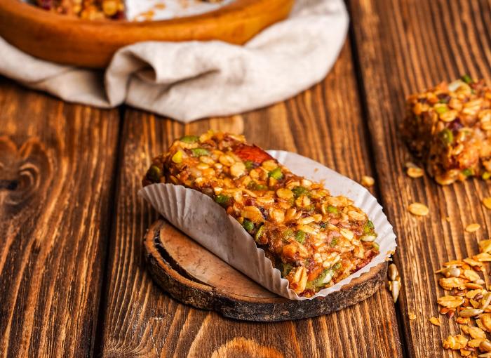 Dried Nuts Protein Bar