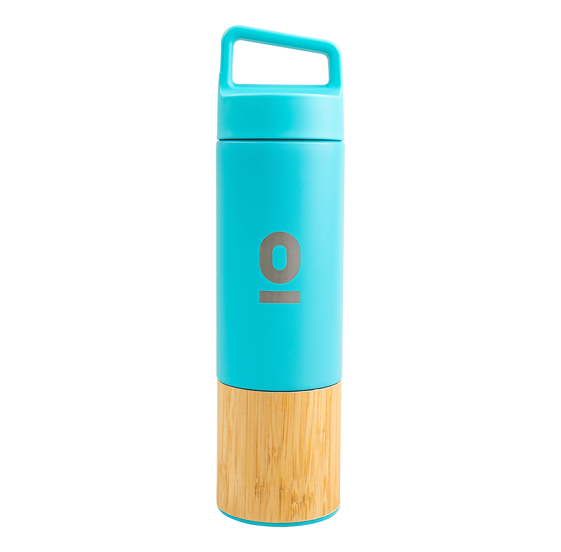 Blue Bamboo Thermos with handle 500 ml No:45